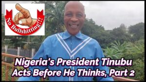 Read more about the article NIGERIA’S PRESIDENT TINUBU ACTS BEFORE HE THINKS, PART 2