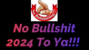 Read more about the article NO BULLSHITTING 2024 NEW YEAR GREETING