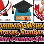 COMMONLY MISUSED PHRASES, 1 (“HERDERS AND FARMERS CLASHES”)