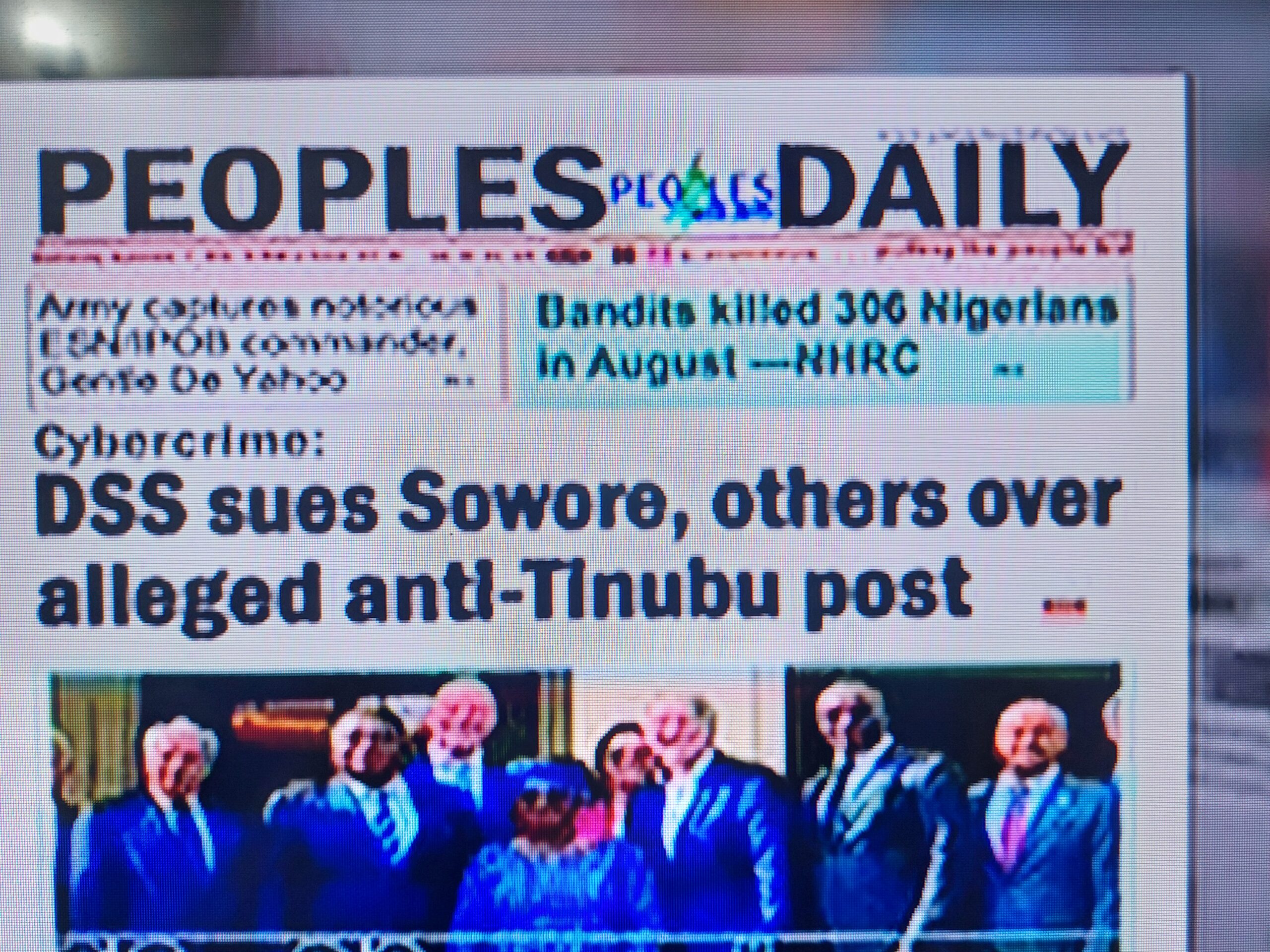 You are currently viewing ALL HAIL NIGERIA’S DEPARTMENT OF STATE SERVICES (DSS) FOR A GREAT DEMOCRATIC MOVE
