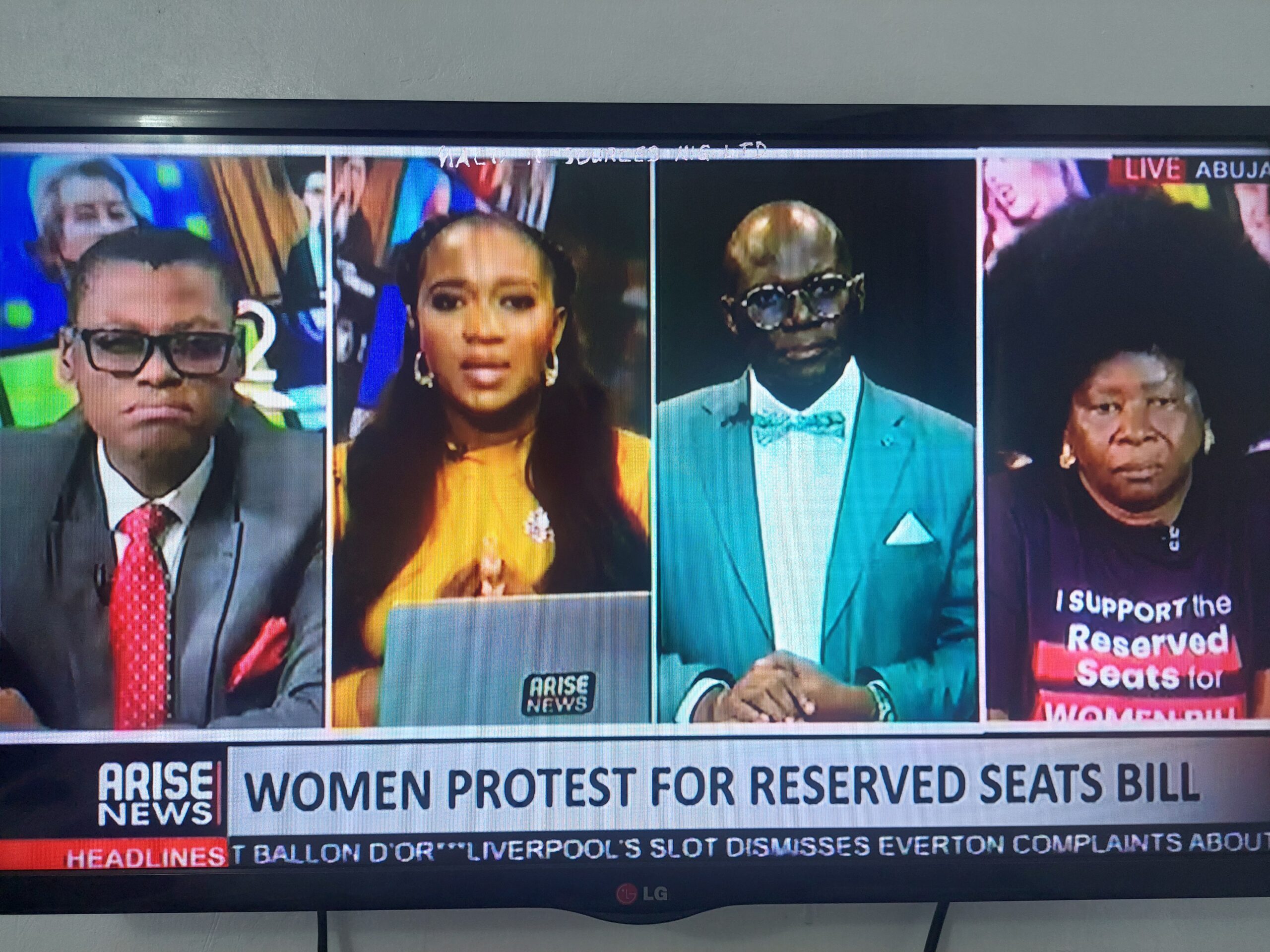 Read more about the article SUPPORT TO NIGERIAN WOMEN’S PROTEST FOR INCREASED PARTICIPATION IN GOVERNANCE