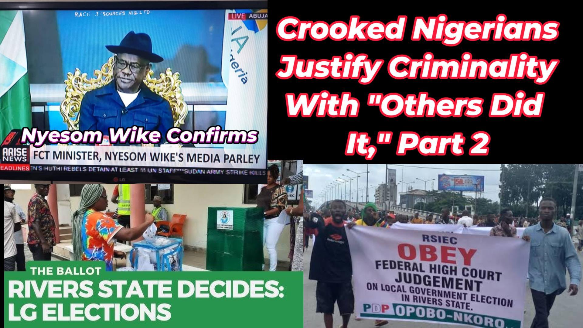 Read more about the article DESTRUCTION OF DEMOCRACY IN RIVERS STATE OF NIGERIA BY NYESOM WIKE AND PRESIDENT TINUBU
