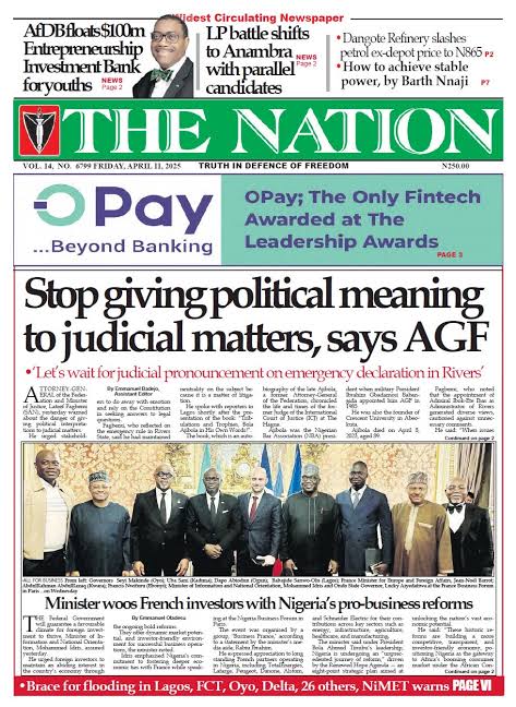 Read more about the article THE ADMONITION OF THE ATTORNEY GENERAL OF NIGERIA (AGF) TO NIGERIAN POLITICIANS AGAINST POLITICIZATION OF THE JUDICIARY