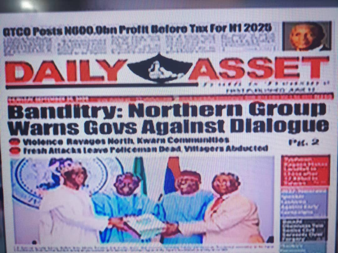 Read more about the article NIGERIA, MY COUNTRY, THE ONLY COUNTRY IN THE ENTIRE WORLD WHERE I HAVE HEARD OF GOVERNMENT BEGGING BANDITS AND TERRORISTS FOR PEACE NEGOTIATION
