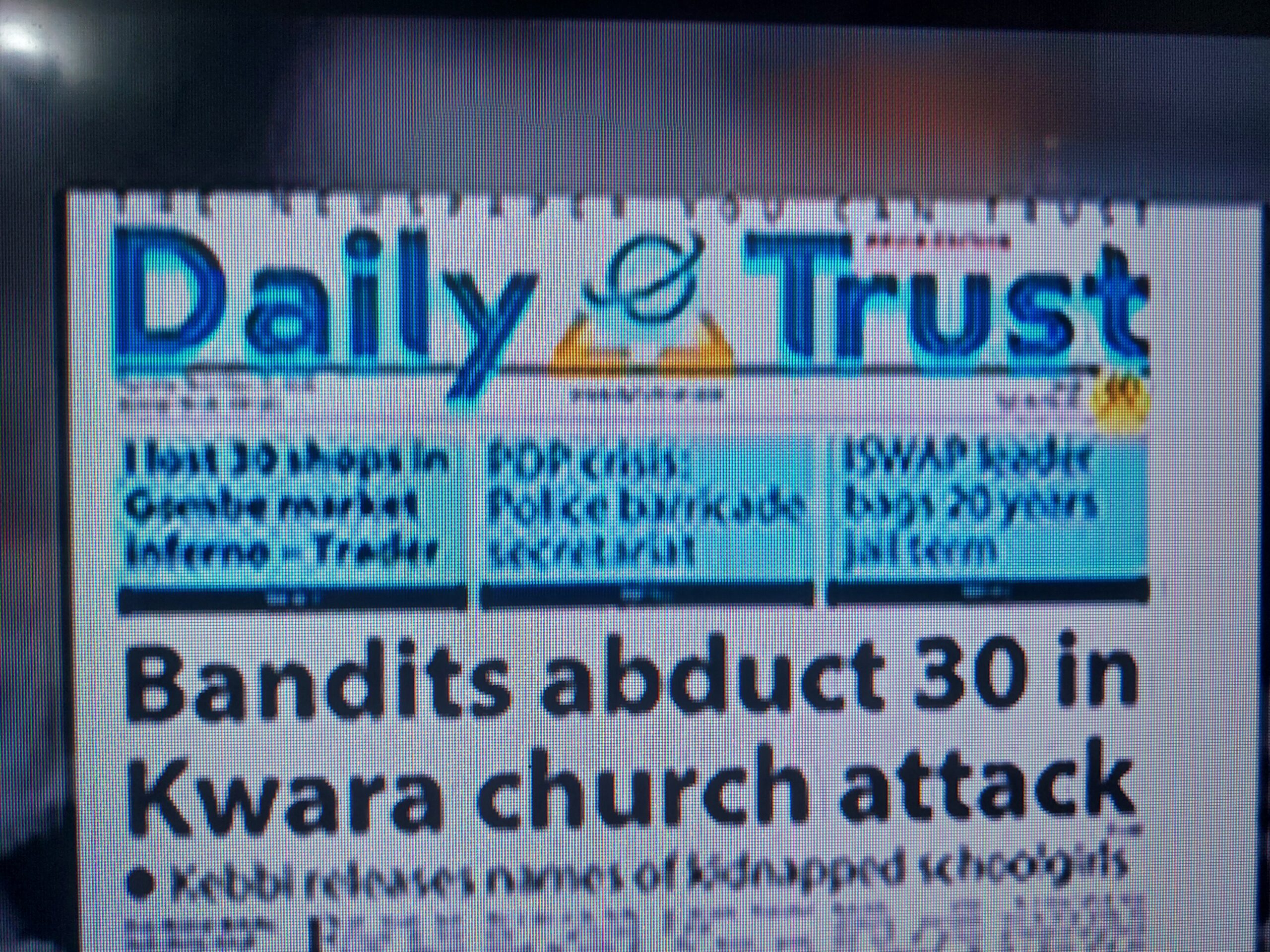 Read more about the article NIGERIAN BANDITS AND TERRORISTS DEFIANTLY MOCKS PRESIDENT TINUBU AND HIS LYING HYPOCRITICAL PROPAGANDISTS THROUGH FRESH ATTACKS