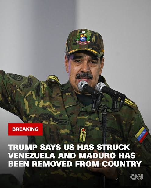 Read more about the article USA ARMED FORCES INVADED VENEZUELA LAST NIGHT (JANUARY 4, 2026) AND CAPTURED PRESIDENT MADURO