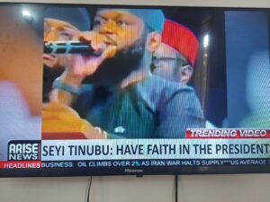 Read more about the article BEHOLD, SEYI TINUBU, SON OF PRESIDENT BOLA TINUBU OF NIGERIA IS CAMPAIGNING FOR HIS FATHER’S 2027 RE-SELECTION AS PRESIDENT, WITH QUESTIONS ARISING