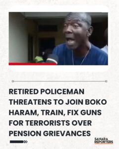Read more about the article OBJECTIVE LOOK AT THE CASE OF A RETIRED NIGERIAN POLICE OFFICER WHO HAS THREATENED TO HELP UNLEASH TERROR ON NIGERIA