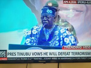 Read more about the article WITH JUST ONE YEAR TO END HIS RULE, NIGERIA PRESIDENT TINUBU CONTINUES HIS EMPTY VOWS TO END TERRORISM IN NIGERIA